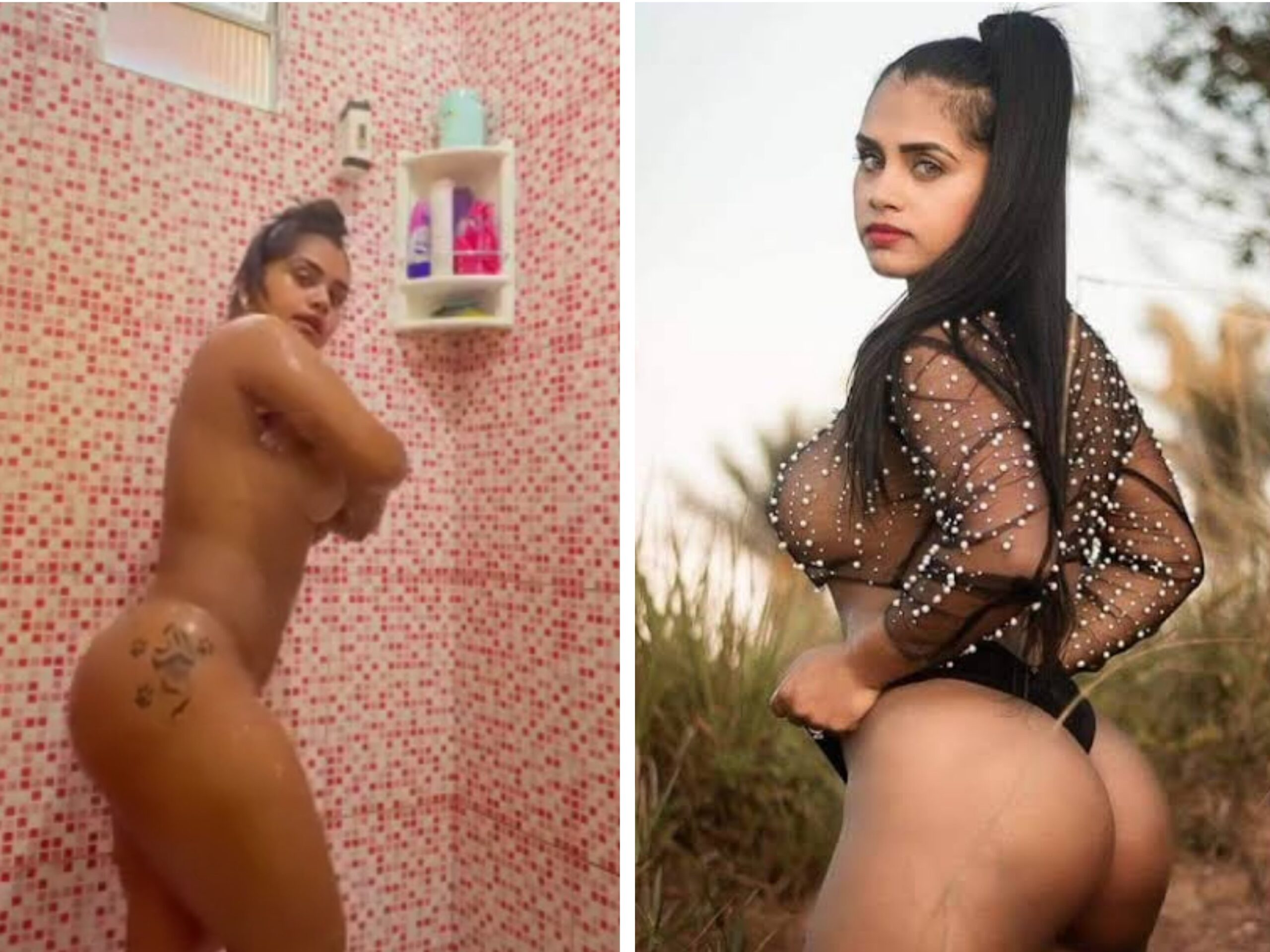Andressa Lopes Ex - do Chicão dos teclados se exibindo peladinha no banho - video sacana - vídeo pornô grátis