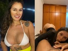 Gabriela Sanches mamando o amiguinho dotado - video sacana